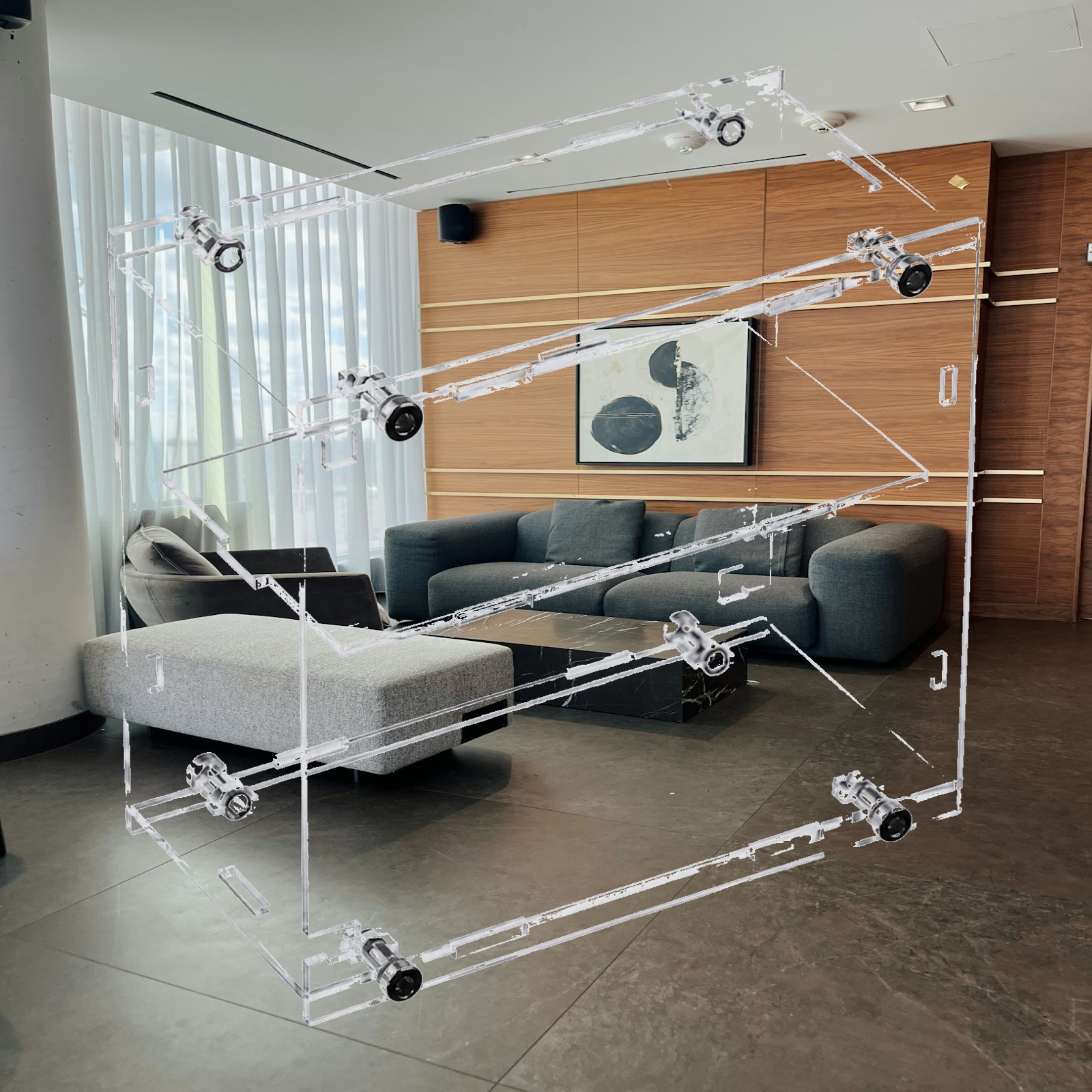 Display Case Acrylic - Transparent Collectible Car Display Case Acrylic