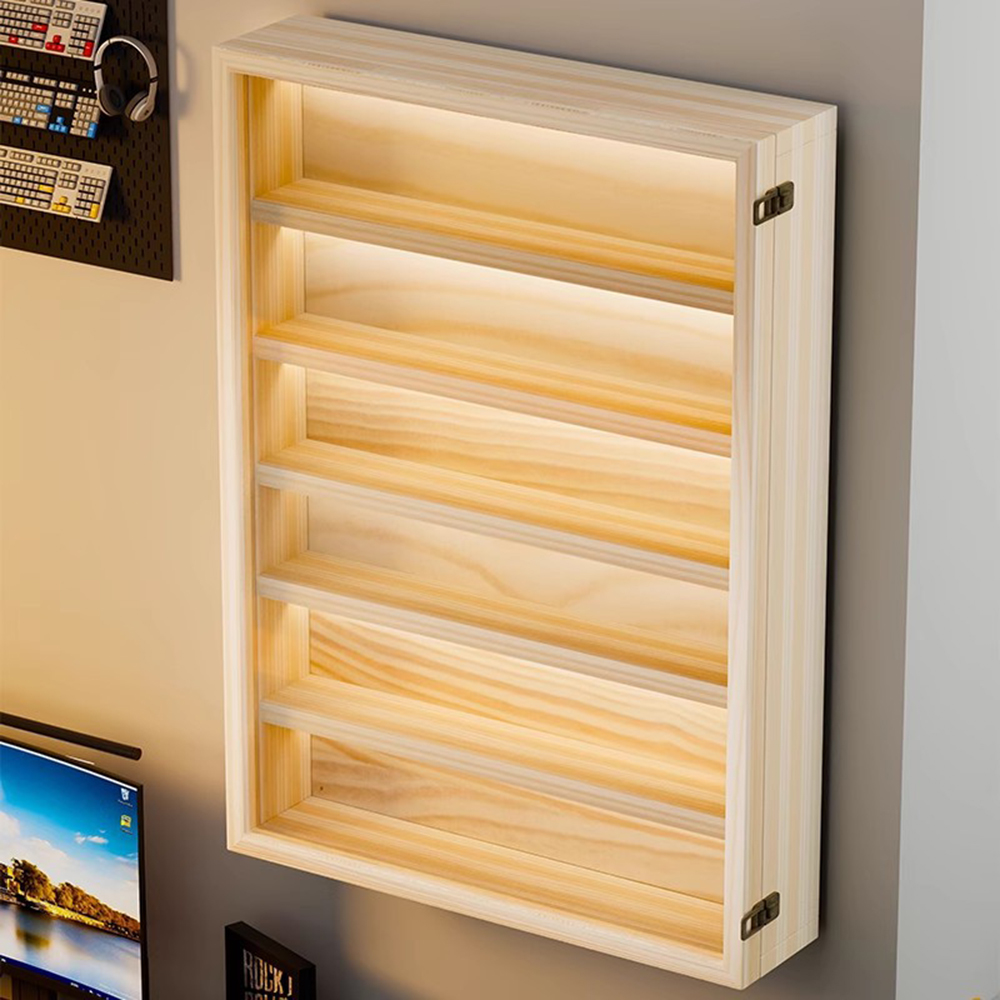 6‑Tier Wall Mounted Wooden Dis - đánh giá và giá Pop Display Shelf