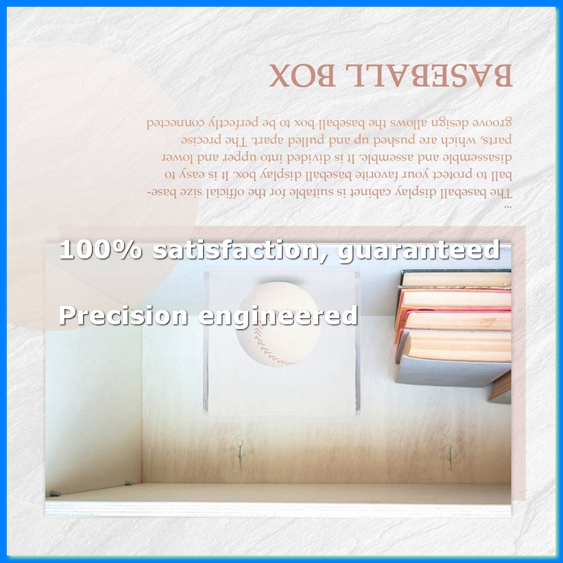 4Pcs Baseball Display Case,UV  - đánh giá và giá Display Case Acrylic