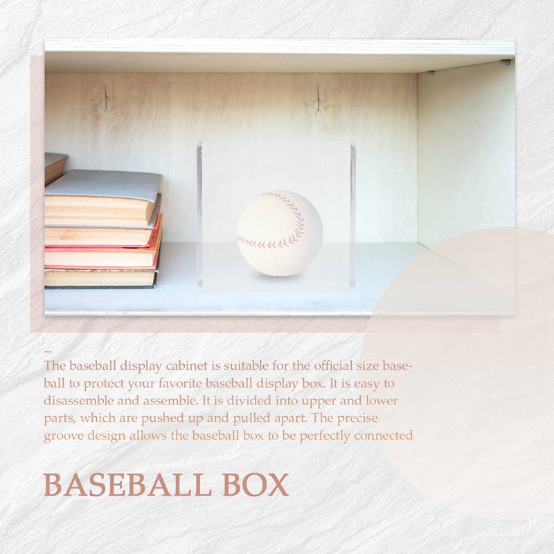 4Pcs Baseball Display Case,UV  - đánh giá và giá Display Case Acrylic