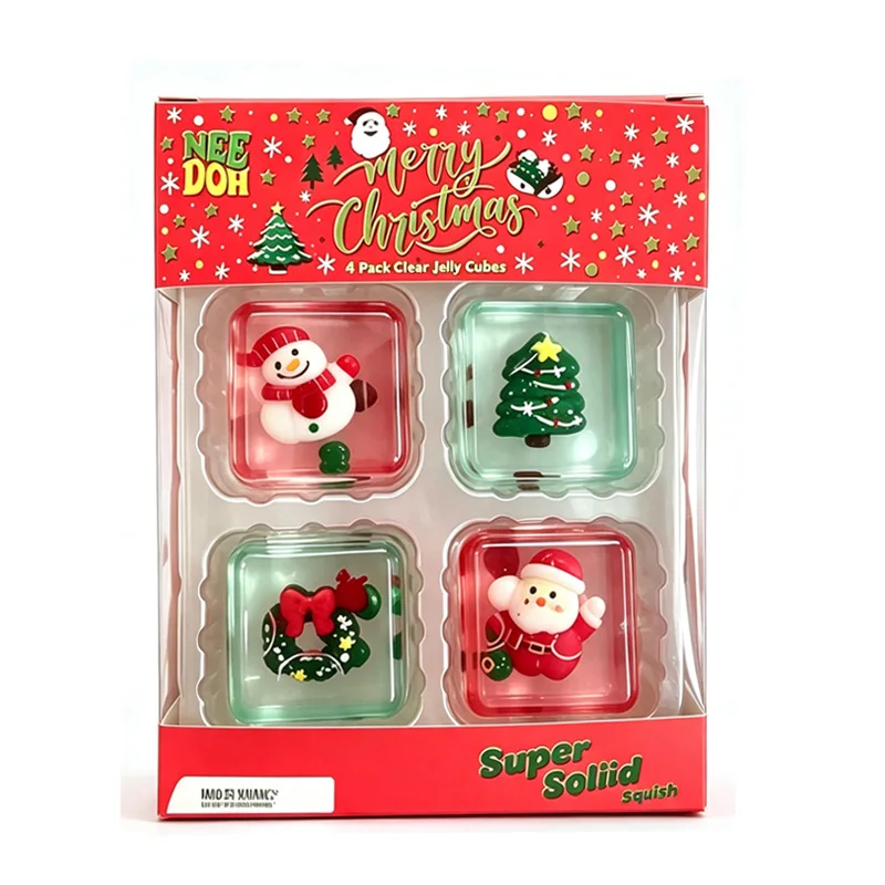NeeDoh Mini 4 Pack Cube Squish - đánh giá và giá Fidget Cube Original