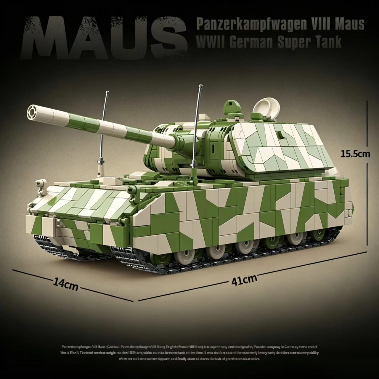 Military Tank Building Blocks  - đánh giá và giá Lego Set Creator