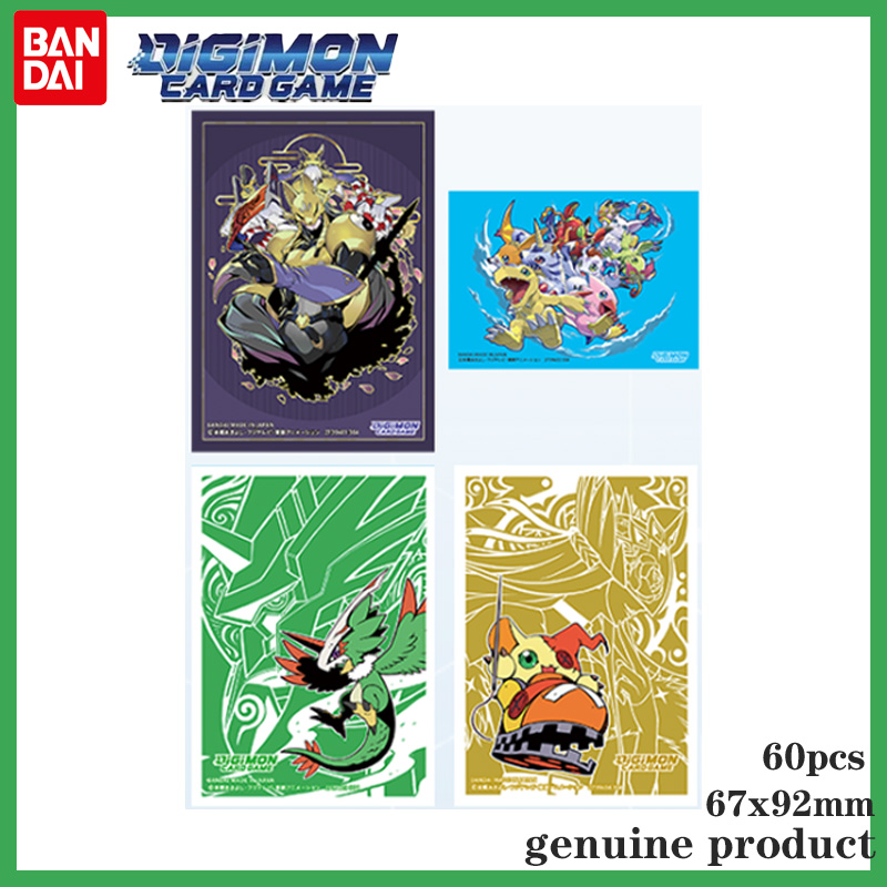 Digimon Card Sleeves 60pcs Set - đánh giá và giá Card Penny Sleeve