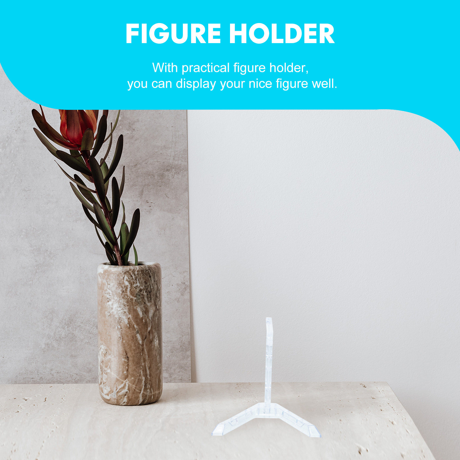 3pcs Durable Plastic Action Fi - đánh giá và giá Action Figure Stand