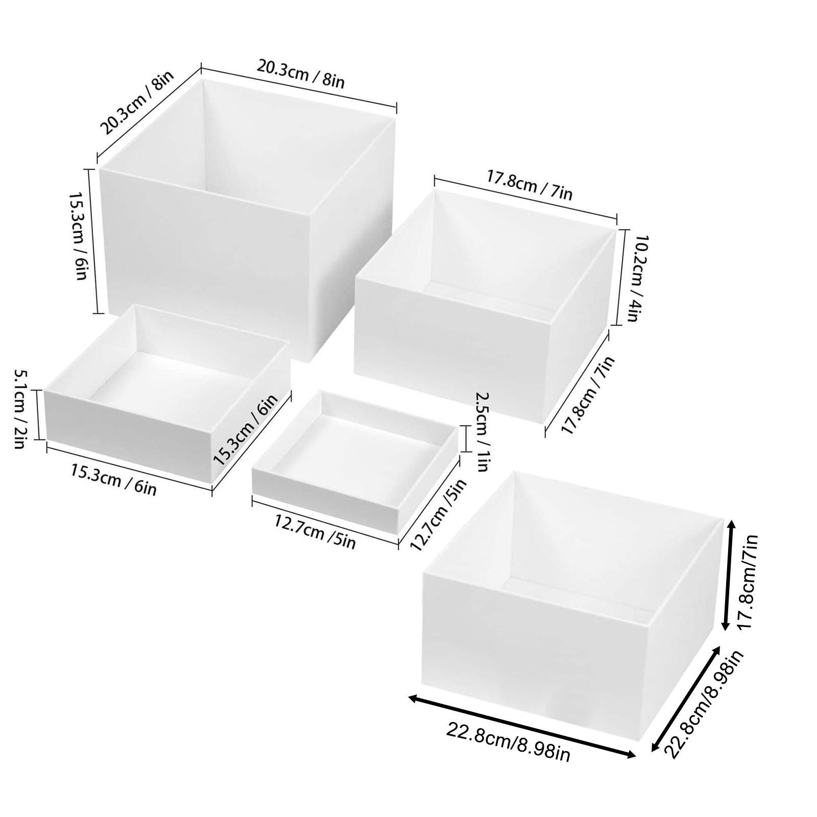 Stackable Buffet Riser and Sta - đánh giá và giá Display Risers Set