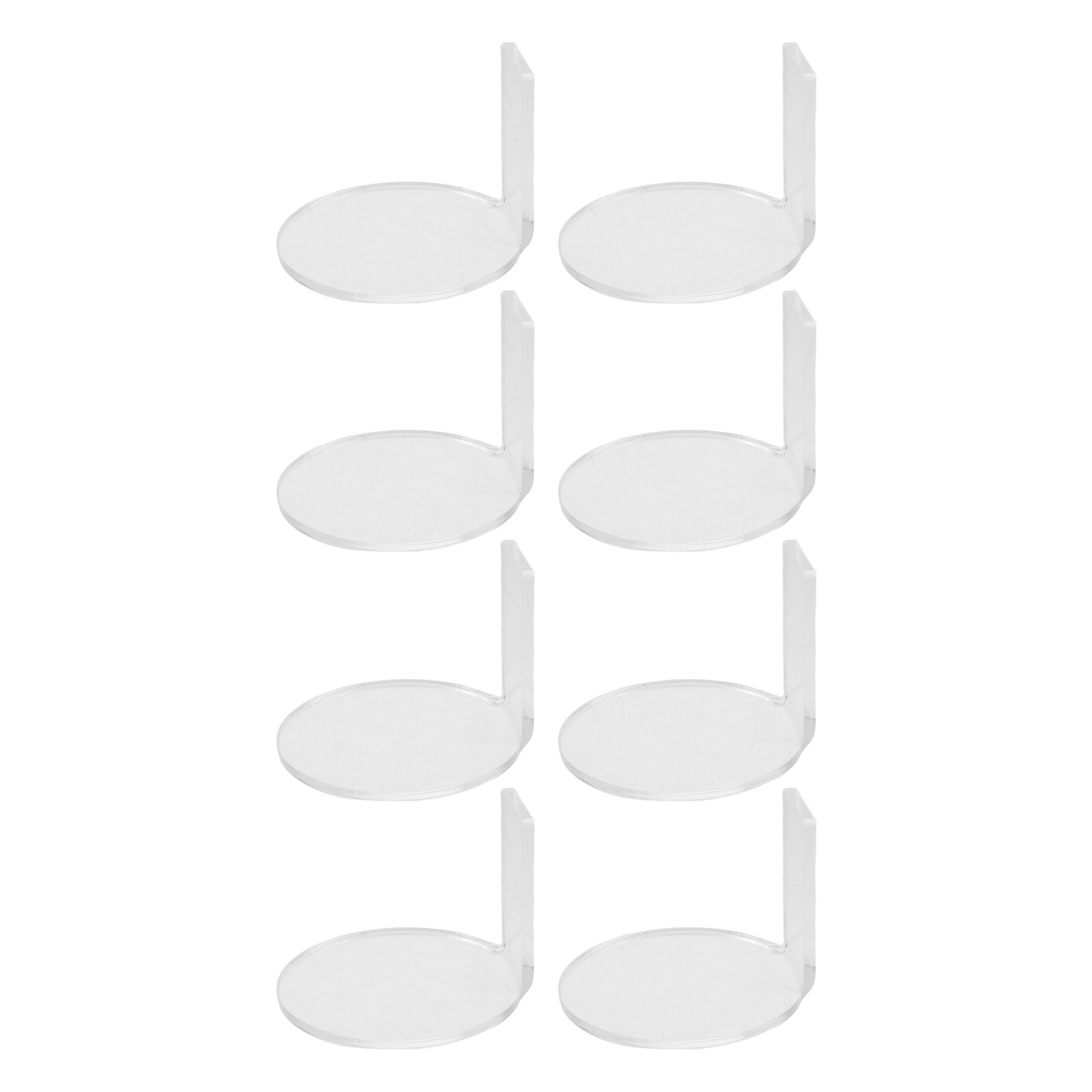 8Pcs Transparent Acrylic Figur - đánh giá và giá Action Figure Stand