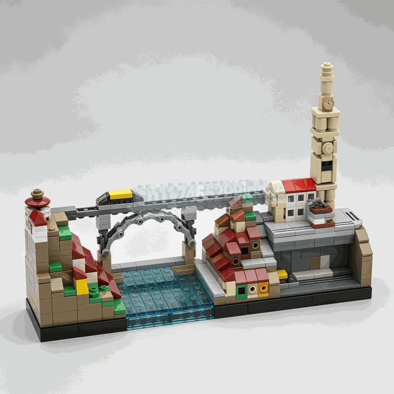 521PCS Porto City Skyline Buil - đánh giá và giá Lego Set Creator