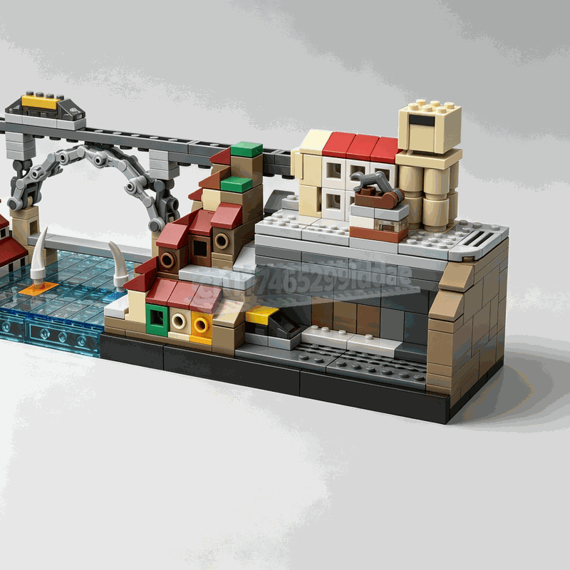 521PCS Porto City Skyline Buil - đánh giá và giá Lego Set Creator