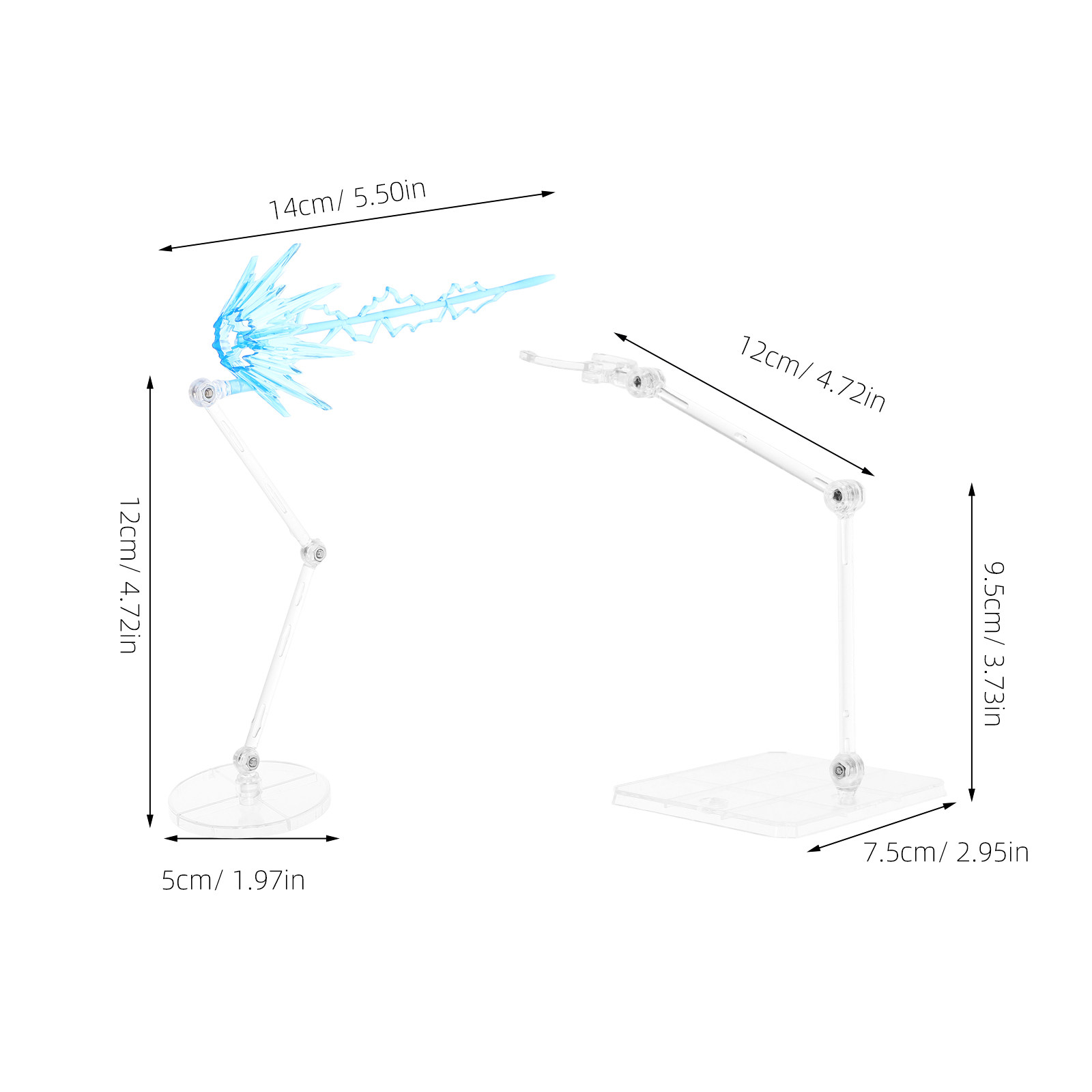 1Set Energy Effect Accessory A - đánh giá và giá Action Figure Stand