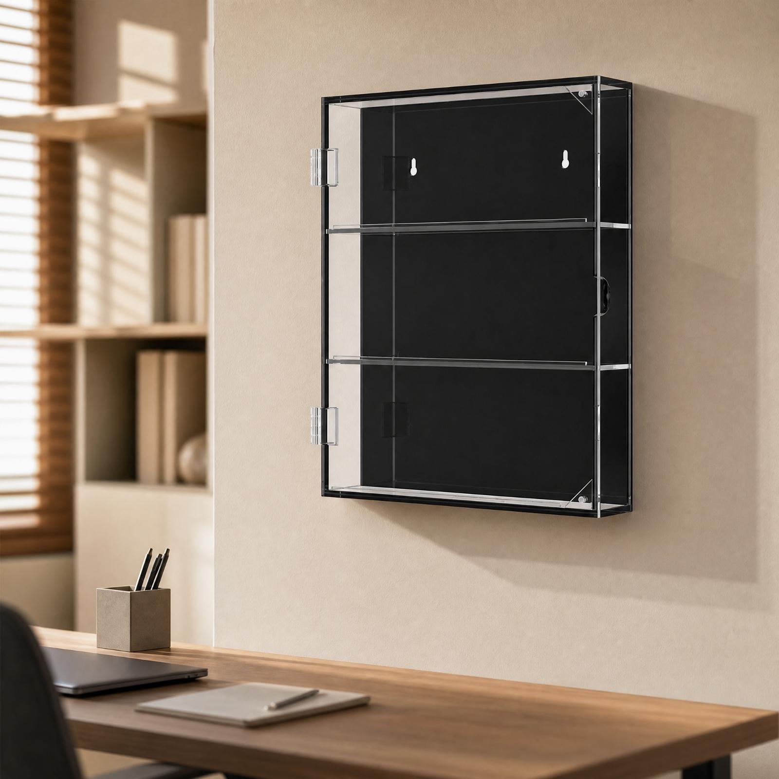 Wall Mounted Acrylic Trading C - đánh giá và giá Display Case Acrylic