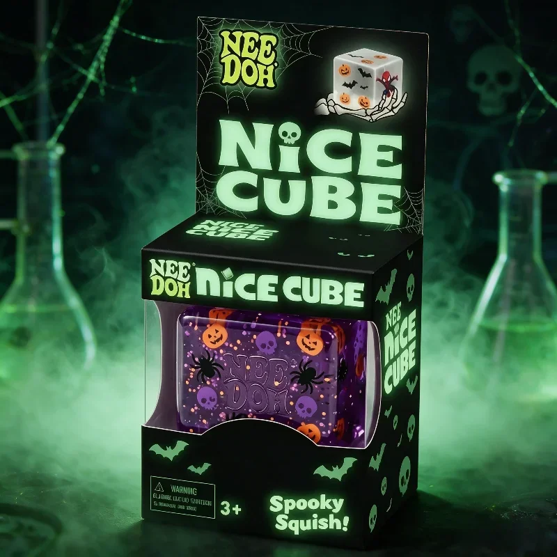 NeeDoh Holographic Ribbon Nice - đánh giá và giá Fidget Cube Original