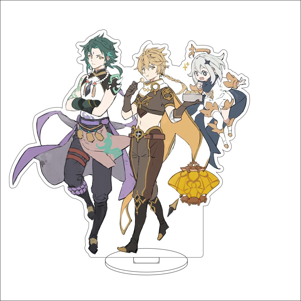 16CM Anime Game Genshin Impact - đánh giá và giá Figma Stand Set