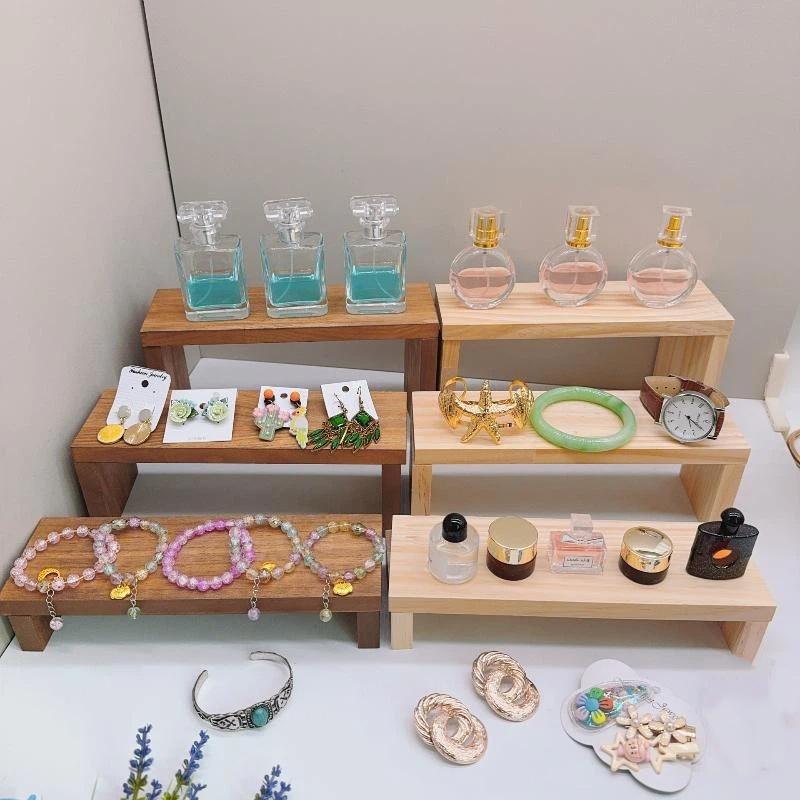 Rectangle Wood Jewelry Display - đánh giá và giá Display Risers Set